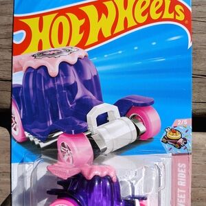 Mattel Hot Wheels Purple and Pink Toy Car